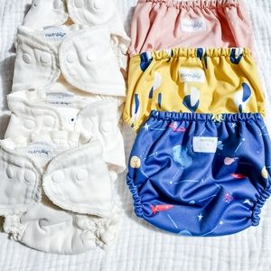 Esembly size 1 (7pounds-12p) cloth diapers